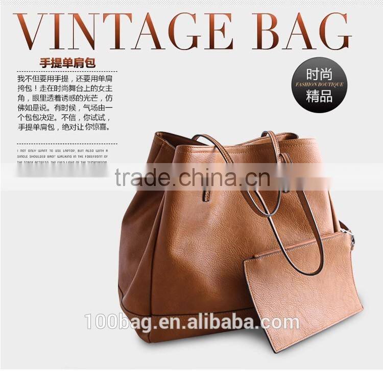 Simple fashion vIntage style ladies tote bags