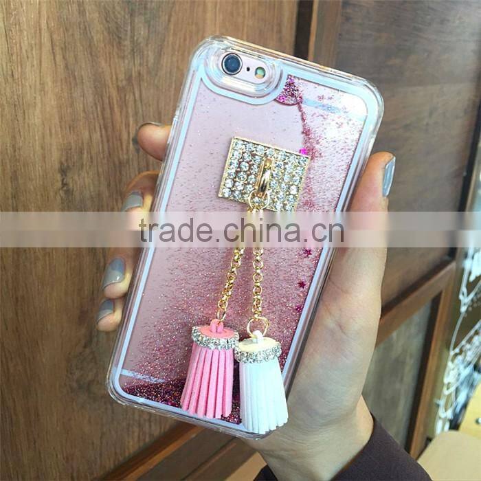 Moving Liquid Shell Back Cover Protector Case For iPhone 6 6S
