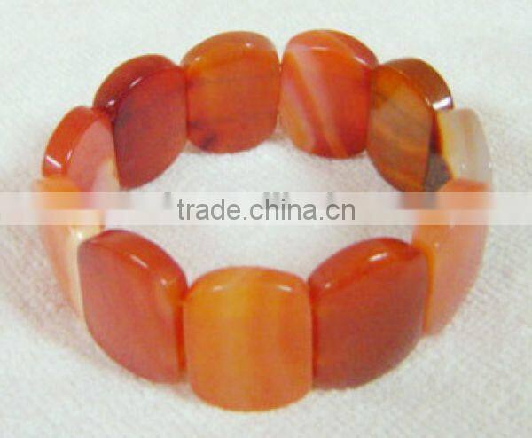 Wholesale high quality red agate beads bracelet jewelry