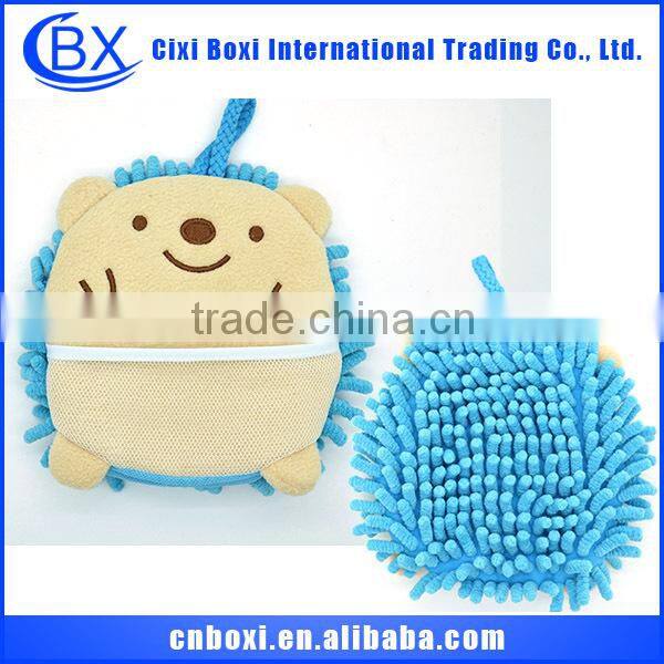 2015 High quality cartoon/custom baby bath glove,loofah bath glove