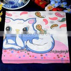 Floral Luncheo/Dinner Napkins Spring Flower Design Vintage Paper Napkins Serviettes 20 Count for Weeding Dinner Party