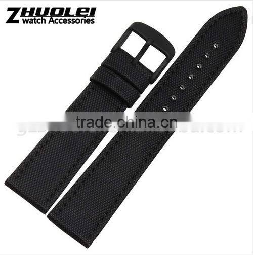 18|20|22|24mm high quality nylon Watch Band with stainless steel buckle