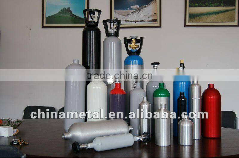 small CO2 gas tank for beverage dispenser