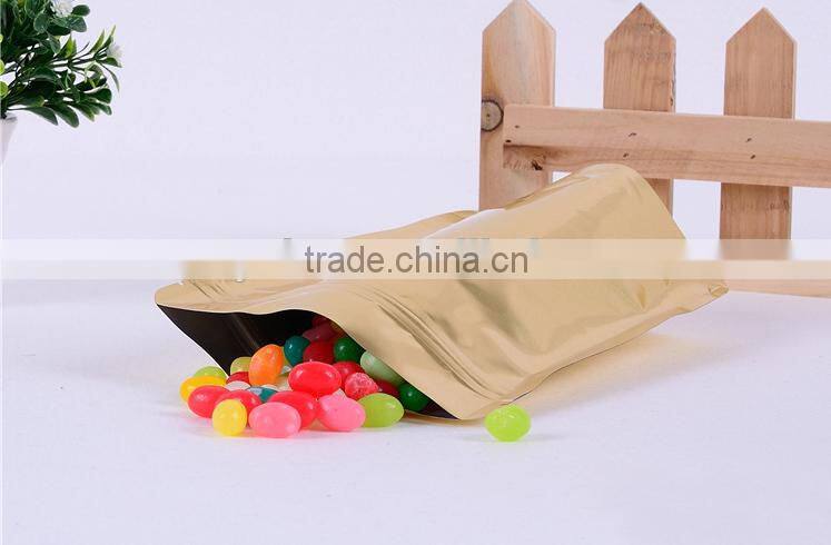 6x9.5x3 - 4.0 mils Mylar Zip Lock Stand Up Bags Aluminum Foil Pouch by Adan