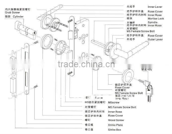 Stainless Steel door lock