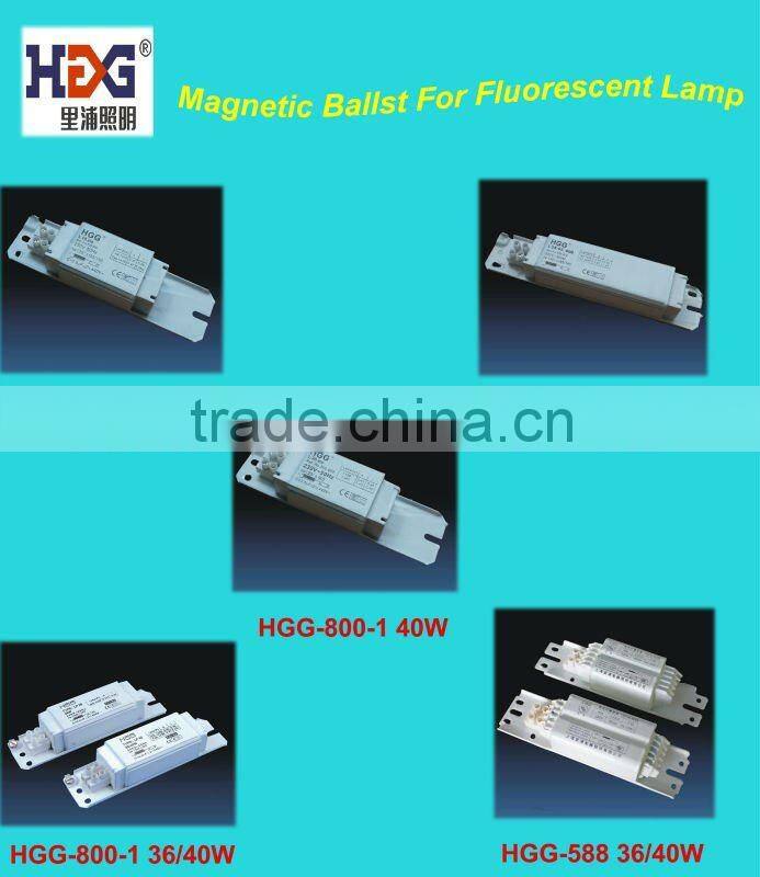 Magnetic ballast for fluorescent lamp 36-40w