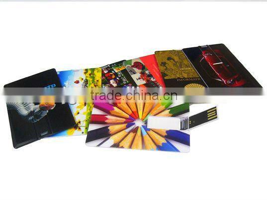 Plastic Promotional Flash Memory Card from China Factory