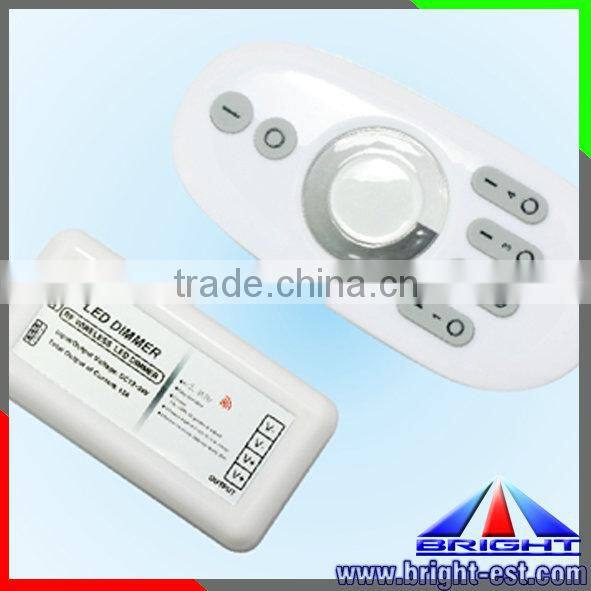 New product RF dimmer for led lights, led remote 2.4G touch controller, DC12V led dimmer