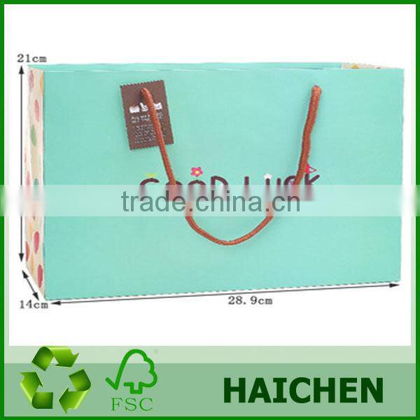 2013 shopping paper bag/kraft paper bag