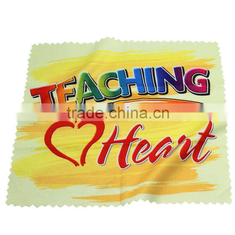 Microfiber lint free lens cleaning cloth