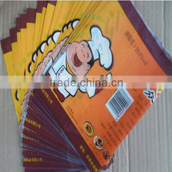 High quality PVC material bottle shrink wrapping sleeves labels