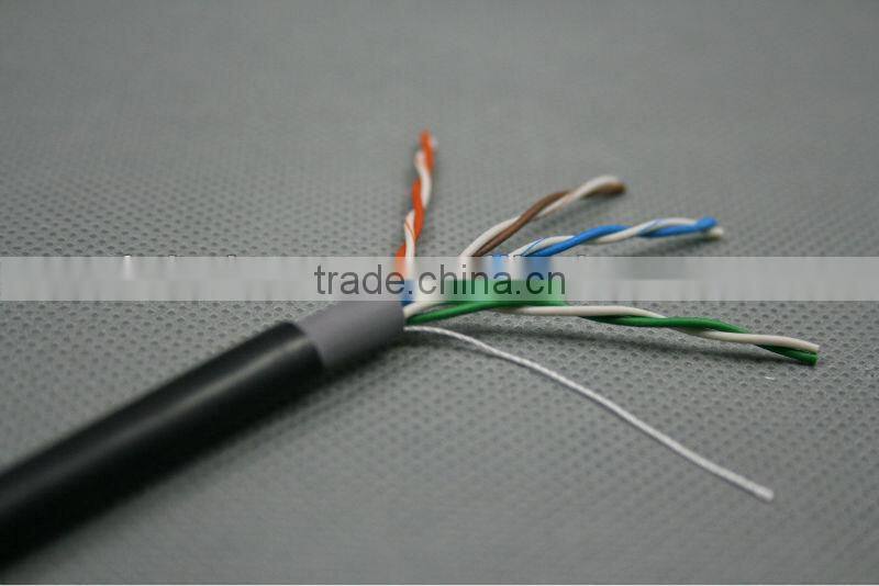 UL copper utp cat5e cable 1000ft pass Fluke test