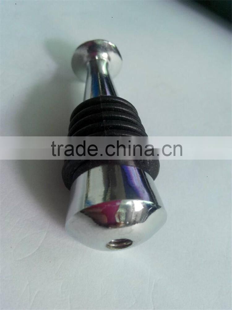 Popular vase shape metal Wine Stopper