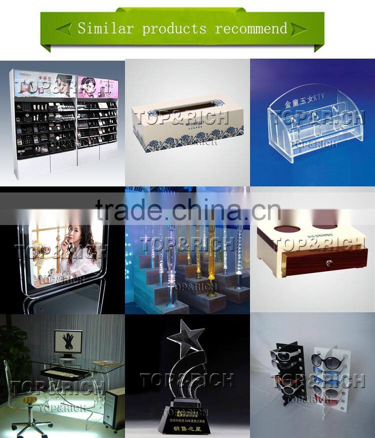 2015 New Design Modified acrylic solid surface artificial stone glowing artware