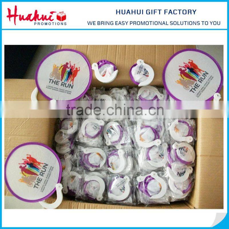 New Product Nylon Hand Fan/Folding Fan/Nylon Fan/Mini Fan