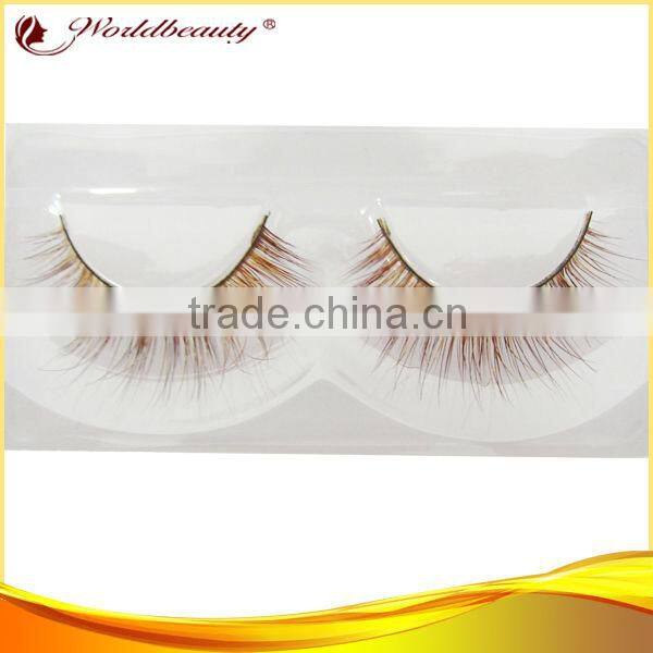 100% natural fox fur wholesale customized private label false eyelashes