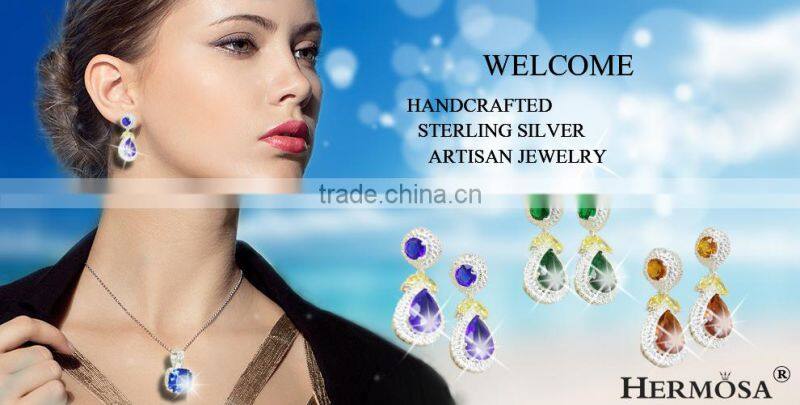 Shiny Green Olive Peridot 925 Sterling Silver Heart Design Necklaces Pendants 1 1/4 inch F494