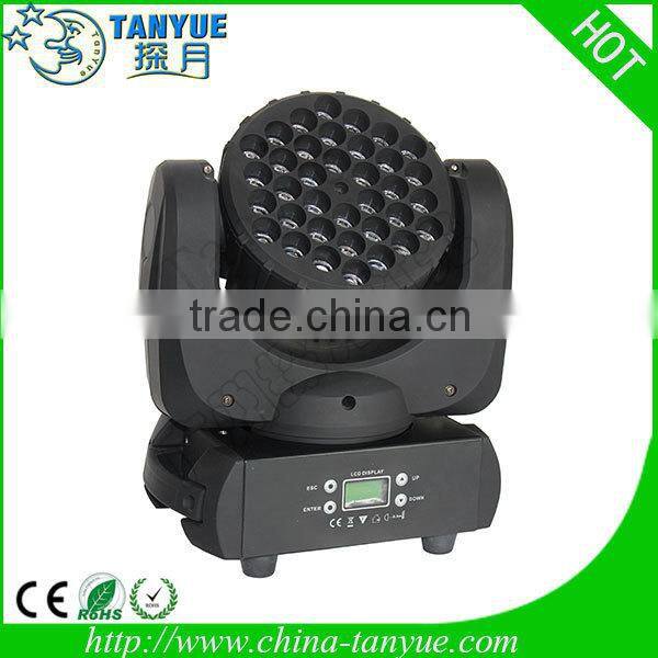 led stage light rgbw 3w led lighting moving head wash 36
