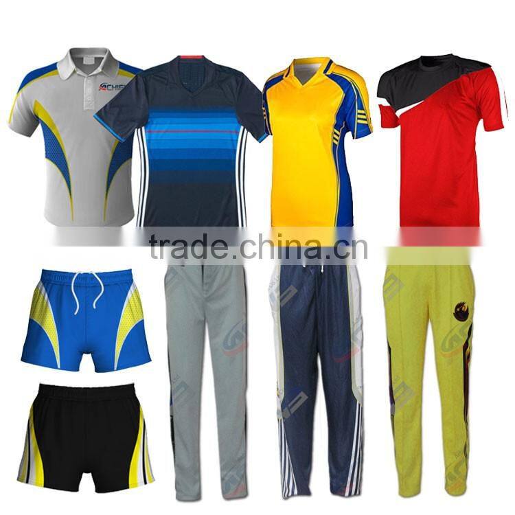 2016 New design cricket jerseys pattern