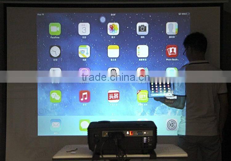 HD 1080P Mini LCD Image System Multimedia LED Projector Home Theater Cinema Digital Projectors TV ,Game proyector,video projetor