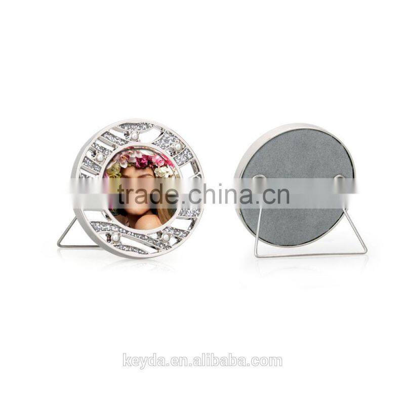 Dia 3.3cm Fashion Design Aluminum round mini frame