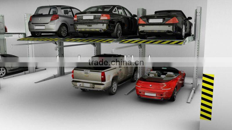 2 post car parking stacker