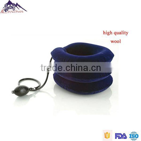 High Quality Wool Adjustable Cervical Back Muscle Trainer& Neck Support