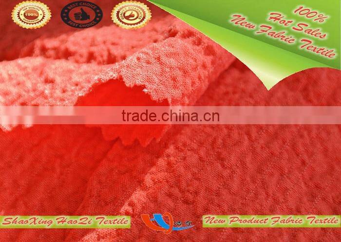 alibaba china supplier viscose polyester bubble crepe fabric textile