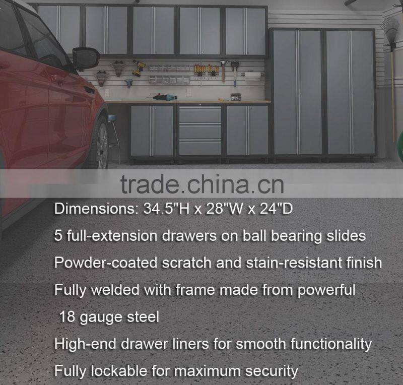 5 drawer garage tool cabinet