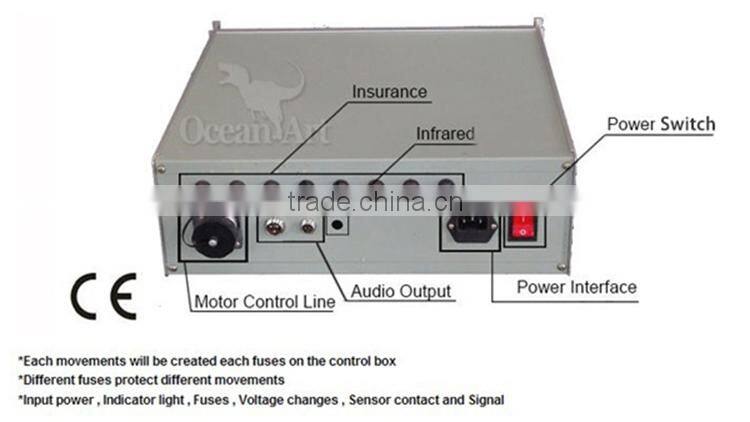 2014 hot-selling dinosaur crafts fiberglass dinosaur model