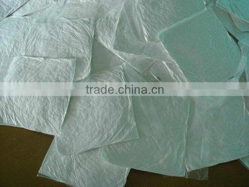 Embroidery chevron linen cushion