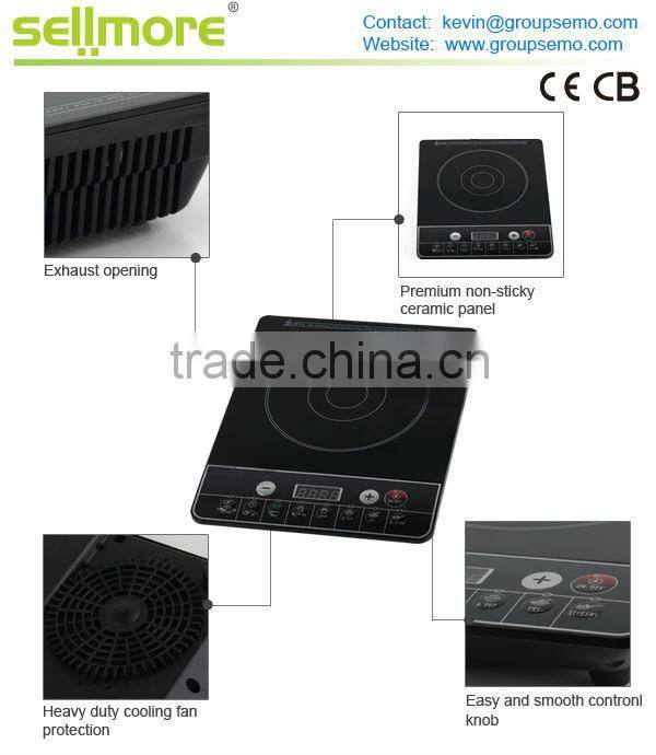 Hot sale kitchen appliance induction hob (CE.CB.RoHs)