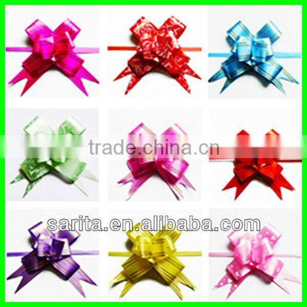 factory direct sale cheap gift wrap pull bows