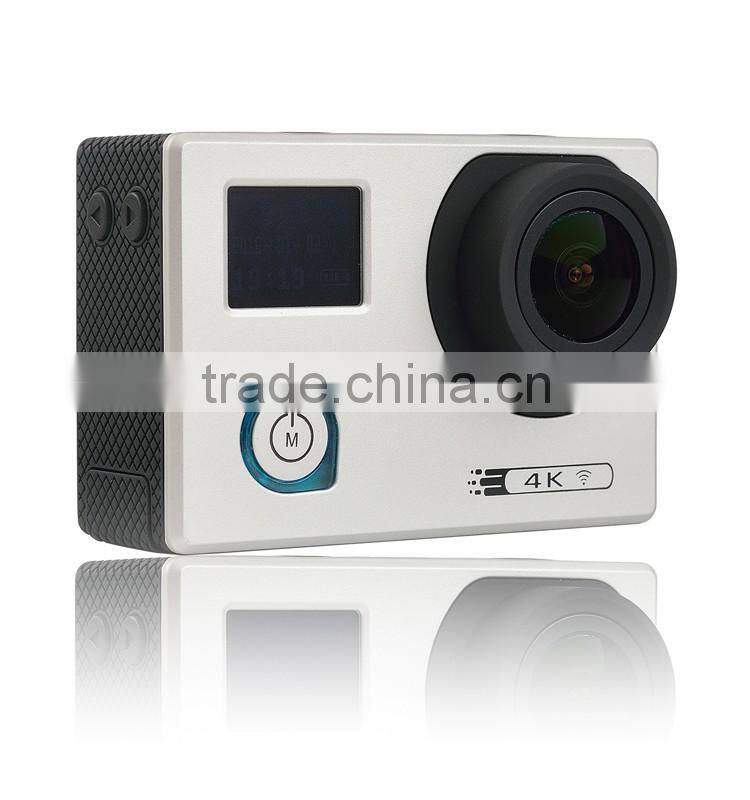 New Arrival F88 70-170 Degree Adjustable Wifi 4K Dual Display Sports Camera Mini Sport Cam