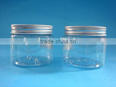plastic cream jar,5g clear PS cosmetic jar for sample, plastic cosmetic jar
