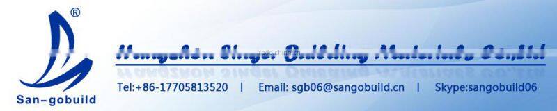 black/gray/yellow/blue/red/green color Mosaic roof asphalt shingle for roofing materials