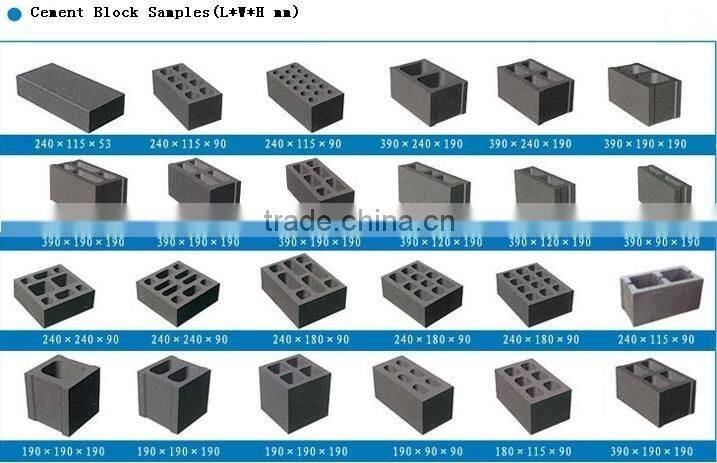 2013 Latest Improved Block Making Machine
