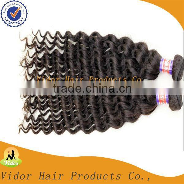 Popular Grade 5a Kindly Curly Virgin Peruvian Hair