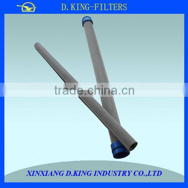 sintered metal fibres candle filter element