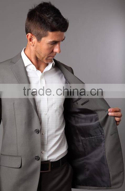 The Commercial Wool and Cashmere Grey Suit