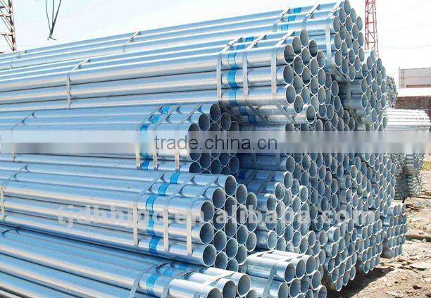 powder coated steel galvanized pipe