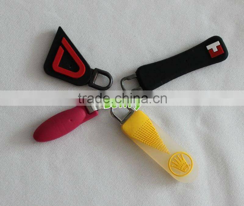 Custom garment accessory zipper slider