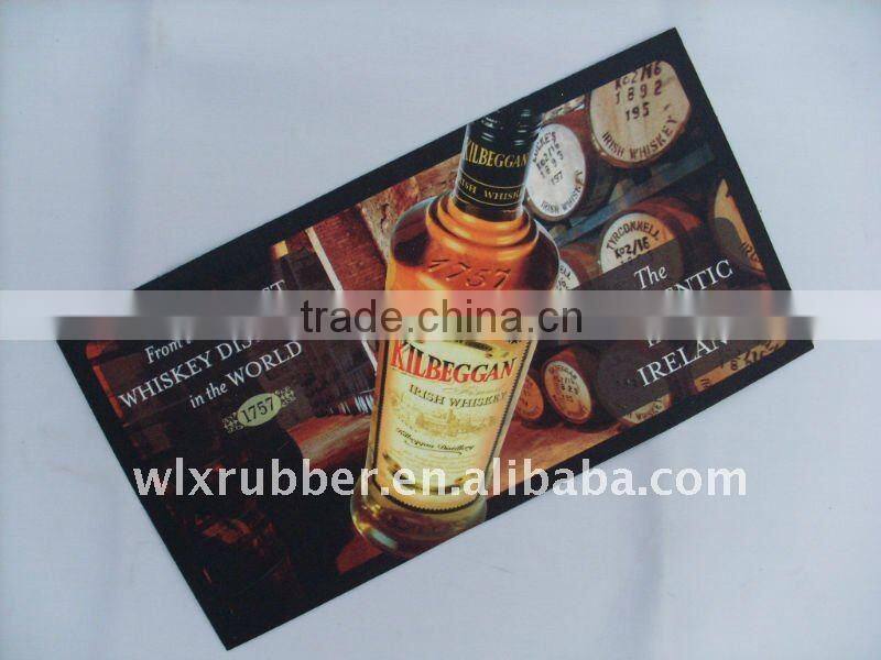 factory blank nitrile rubber bar mat