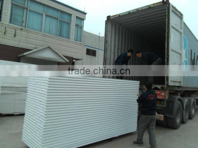 insulated PU steel sandwich panel