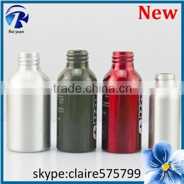 silver aluminum essential oil e liquid dropper bottles
