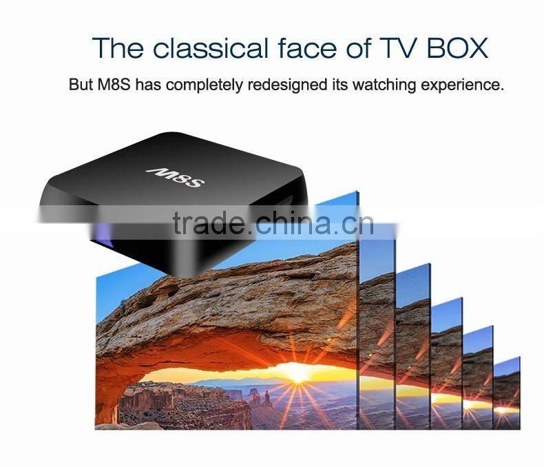 Android M8S TV Box Amlogic S812 Quad Core 4K H.265 2GB/8GB