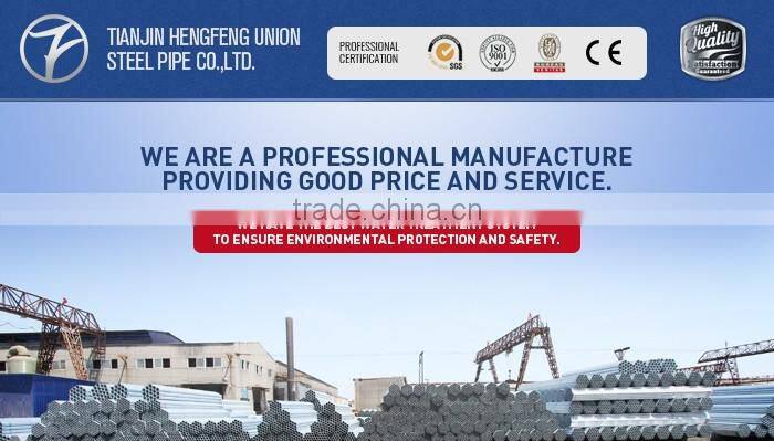 hot-dipped zinc coated galvanized square tube brackets/tubo galvanizado de acero