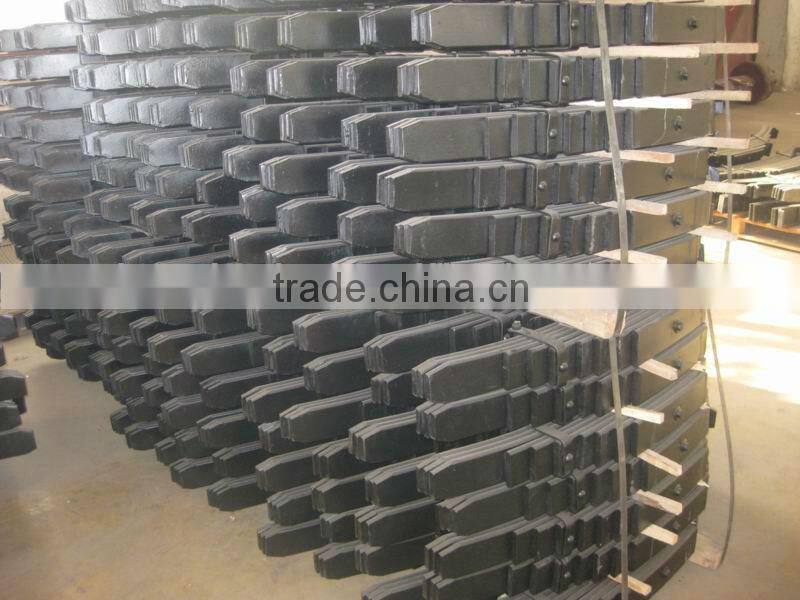 Truck Suspension Parts Manufacture Dump Heavy Duty Parablic Semi Trailer Different Types Of Leaf Springs