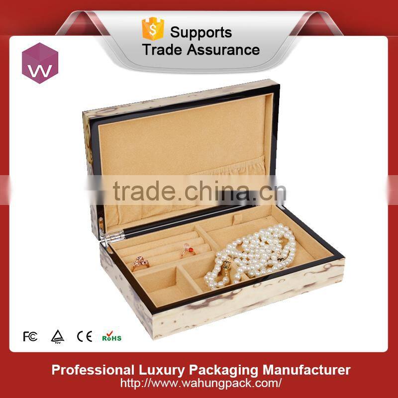 Handmade Wood Window Jewelry Box/ Rectangle Jewelry Ring/Earring Box Wholesale