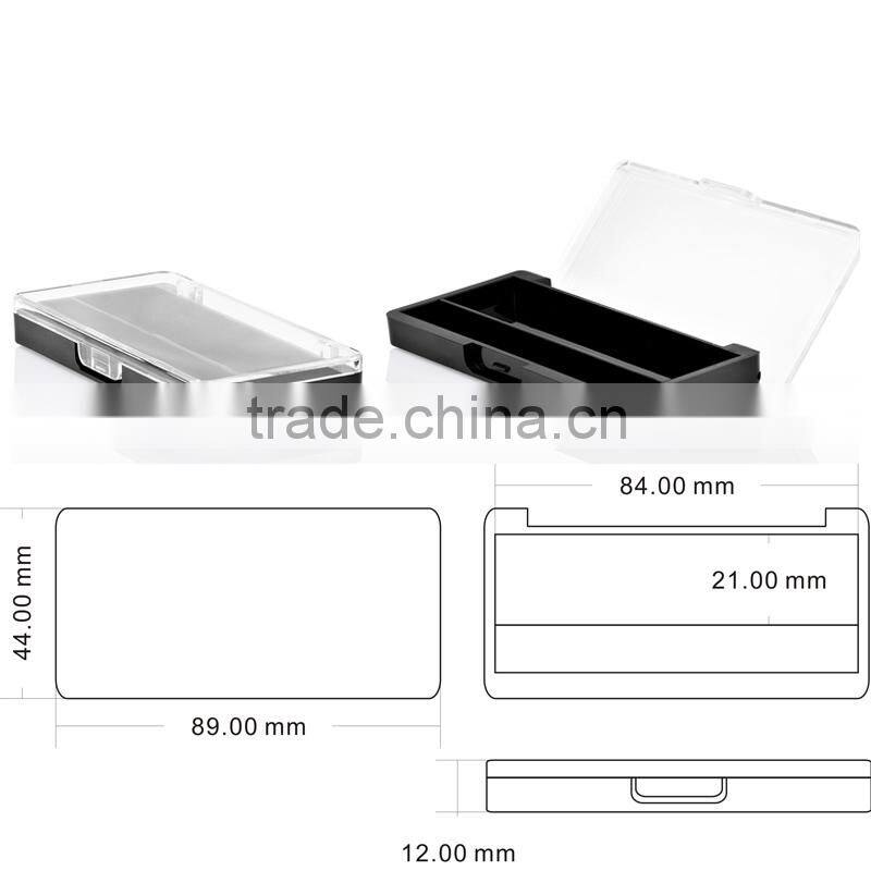 Retangular single color eyeshadow container eyebrow container without mirror